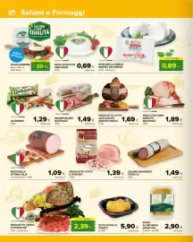Volantino Tigre Amico Pagina 2: Prosciutto cotto il Norcino €1,39, Fesa di tacchino arrosto nazionale €1,89