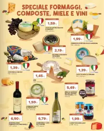 Volantino Tigre Amico Pagina 3: Formaggio di pecora Sole di Sardegna €1,99, Caciotta mista La Vergara €1,39