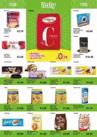 Volantino Italy Cash and Carry Pagina 2: Caffè' Gimoka Garibaldi €10,59, Gocciolè chocolate Pavesi €2,59