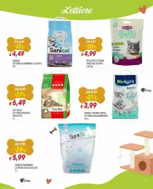 Volantino Galassia Pagina 7: Cat's Best lettiera vegetale per gatto €6,49, Biokat's Bianco Fresh Lettiera Agglomerante €3,99
