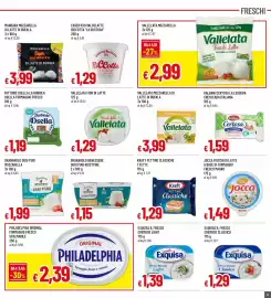 Volantino Galassia superstore Pagina 11: Fior di Latte Vallelata €1,29, Granarolo Benessere Ricottine €1,15