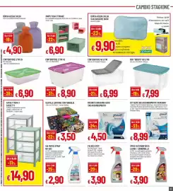 Volantino Galassia superstore Pagina 21: Contenitore litri 45 €8,90, Scatola cartone con maniglie €3,50