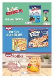 Volantino Famila Superstore Pagina 10: PANEANGELI VOGLIA DI DOLCE? cameo UNA PIZZA COME NESSUNA PANEANGELI decora con