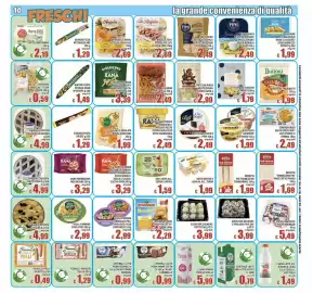 Volantino Top Supermercati Pagina 10: Sushi box salmone €3,99, Consilia gnocchi di patate €1,79