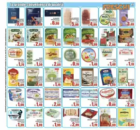 Volantino Top Supermercati Pagina 11: Valsòia gran affettato €2,99, Exquisa formaggio fresco cremoso vitality €1,49