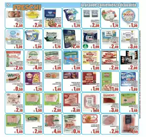 Volantino Top Supermercati Pagina 12: Mozzarella a busta €1,99, Beretta Júlienne Bresaola €1,99