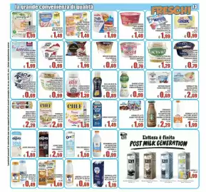 Volantino Top Supermercati Pagina 13: Arborea latte UHT €0,69, ABC Teneroni merenda €1,49