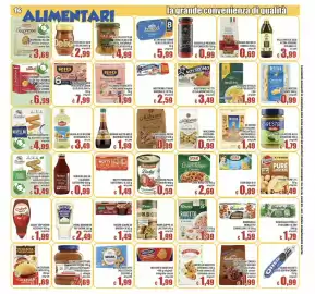 Volantino Top Supermercati Pagina 14: Nostromo filetti di salmone €3,49, Campiello biscotti cereabel €1,49