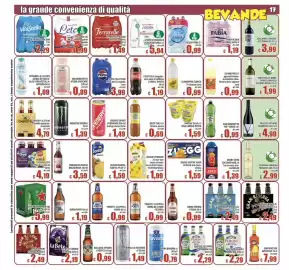 Volantino Top Supermercati Pagina 17: Monster Energy €1,39, Gran Riserva Peroni Bianca €2,49