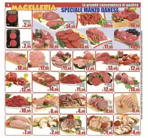 Volantino Top Supermercati Pagina 4: Ali di pollo €1,99, Ribs di suino €4,99