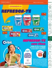 Folheto Recheio semana 42 Página 21: Pastilha Orbit Refresher Ananás/Morango €0,39