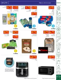 Folheto Recheio semana 42 Página 39: Filtro para café amanhecer €0,94, Sacos p/Lixo Vileda Elastic + €2,45