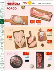 Folheto Recheio semana 42 Página 6: Perna de Porco c/Osso €3,09, Vazia de Bovino €21,99