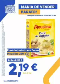 Folheto Casa Cheia Página 1: Puré de batata em floco mousline €2,19