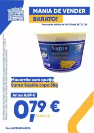 Folheto Casa Cheia Página 6: Macarrão com queijo Santa Sophia copo €0,79