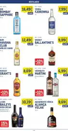 Catálogo Makro semana 42 Página 14: Aguardente Vínica Aliança Velha €9,69, Licor baileys irish cream €10,19