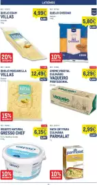 Catálogo Makro semana 42 Página 8: Queijo edam villas €4,99, Iogurte natural gresso chef €6,15