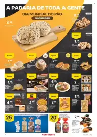 Folheto Continente Bom dia semana 42 Página 8: Continente - pão rústico trigo/ mistura/ cereais/ centeio €2,15