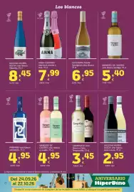 Folleto HiperDino Página 28: Faustino rivero ulecia vino blanco seco o tinto €2,95