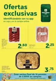 Folleto HiperDino Página 45: Raspini salame milano €2,25, Boadas jamón serrano gran reserva €2,60