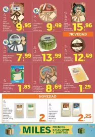 Folleto HiperDino Página 9: Castillo de holanda - queso de cabra en lonchas €1,85, Valsequillo - queso semicurado rojo €9,49