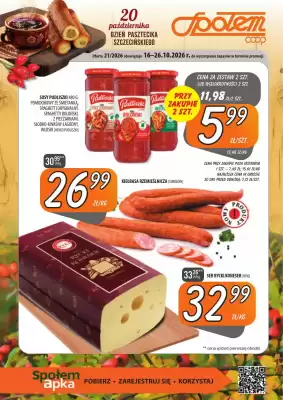 Społem Szczecin gazetka (ważność do 26-10)