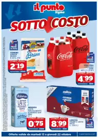 Volantino Il Punto Sigma Pagina 1: Kinder Brioss €2,19, Arborea latte parzialmente scremato €0,75
