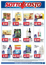 Volantino Il Punto Sigma Pagina 3: Mulino Bianco fette biscottate dorate €1,95, Gillette Blu III Smooth €4,49