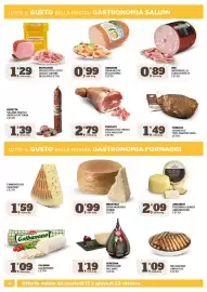 Volantino Il Punto Sigma Pagina 4: Brazzale Gran Moravia Forme €0,99, Amadori Gran Rosty di Tacchino €0,99