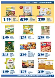 Volantino Il Punto Sigma Pagina 7: Sigma tranci pesce spada al naturale €6,99, Tre Marie cornetto Rodrigo €3,19
