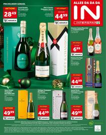 Interspar Flugblatt Seite 24: Pommery Brut Royal €44,99, Laurent Perrier Champagner la Cuvée €49,99