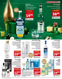 Interspar Flugblatt Seite 19: Belvedere Organic Vodka €34,90, Bombay Sapphire London Dry Gin €22,49