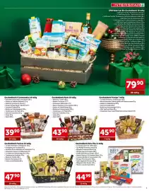 Interspar Flugblatt Seite 3: Geschenkkorb Marte 10-teilig €43,90, Geschenkkorb Principe 7-teilig €45,90