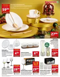 Interspar Flugblatt Seite 5: NABO LED-Akku-Tischleuchte »XL7000« €19,99, Nachtmann Stielglas Set Aperitivo €29,80