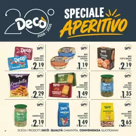 Volantino Deco Superstore Pagina 10: Decò Schiacciatine Gusto Pizza €1,49, Decò Insalata russa/ capricciosa €1,19