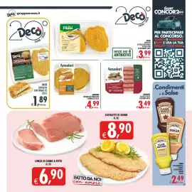Volantino Deco Superstore Pagina 18: Heinz condimenti e le salse €2,49, Amadori Salsiccia Pollo e Tacchino €3,49