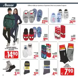 Volantino Deco Iperstore Pagina 43: Calzini sport furry teen adult €2,99, Calzini Antiscivolo Family Vari Personaggi €4,99