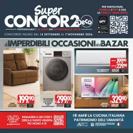 Volantino Deco Iperstore Pagina 45: Akai lavasciuga €299,00, Panasonic Smart TV Fire 55" QLED UHD €329,90