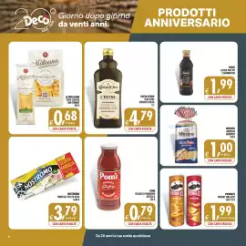 Volantino Deco Iperstore Pagina 6: Costa d'Oro olio extra vergine di oliva €4,79, La Molisana Pasta Classica €0,68