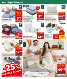 Interspar Flugblatt woche 42 Seite 14: Frankenstolz Polster oder Steppdecke »Lama« €44,90, RUBIN Jersey-Spannleintuch €9,99