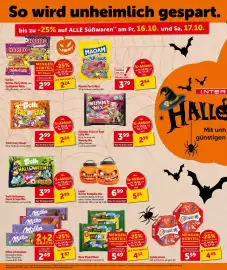 Interspar Flugblatt woche 42 Seite 4: Mars Mixed Minis €4,12, Milka Schokolade €2,49