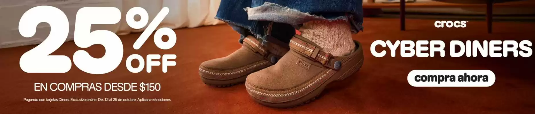 Crocs (válido hasta 20-10)