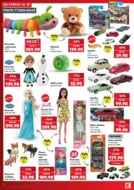 Kaufland leták týden 42 Strana 12: Hot Wheels Autíčko €39,90, Plastová zvířátka €32,90