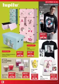 Kaufland leták týden 42 Strana 13: Maxi vonná svíčka €59,90, Mikina €249,90