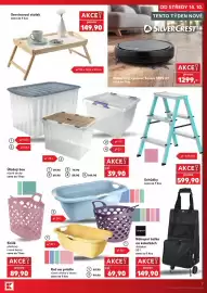 Kaufland leták týden 42 Strana 7: Servírovací stolek €149,90, Schůdky €599,90