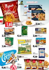 Volantino Al Discount Pagina 8: Orogel friarielli cubello €2,09, Findus Crocchette x5 originali €6,49