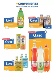 Volantino C+C Italmarket Pagina 13: Thè in lattina pesca, limone San Benedetto €0,29, Spremuta di mela Valle delle Mele €1,56