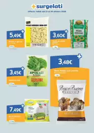 Volantino C+C Italmarket Pagina 3: Anelli di cipolla panati Mc Cain €3,60, Spinaci a cubi Gelparma €3,45