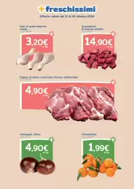 Volantino C+C Italmarket Pagina 4: Coppa di suino senza osso €4,90, Clementine €1,99