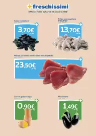 Volantino C+C Italmarket Pagina 5: Filetto di tonno pinne gialle €23,50, Polpo decongelato €13,70